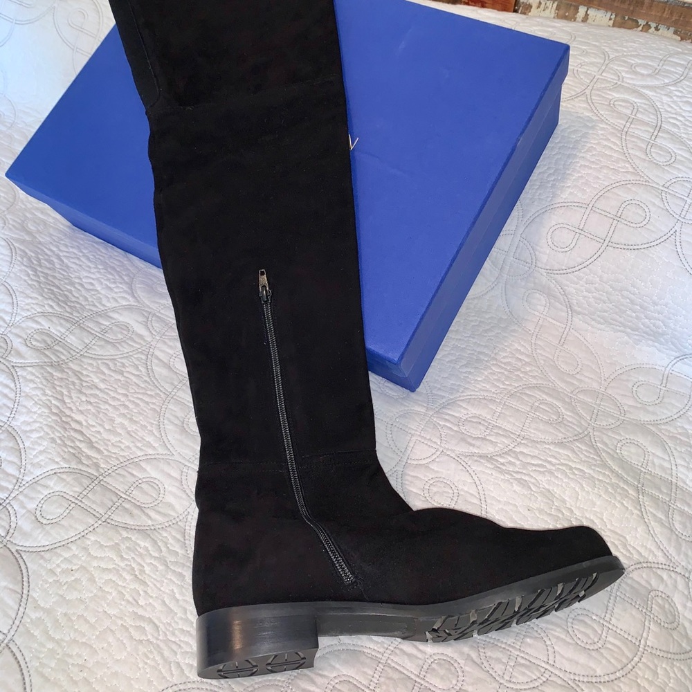 NEW STUART WEITZMAN Hilo Suede OverThe Knee Boot 9 - Picture 6 of 16